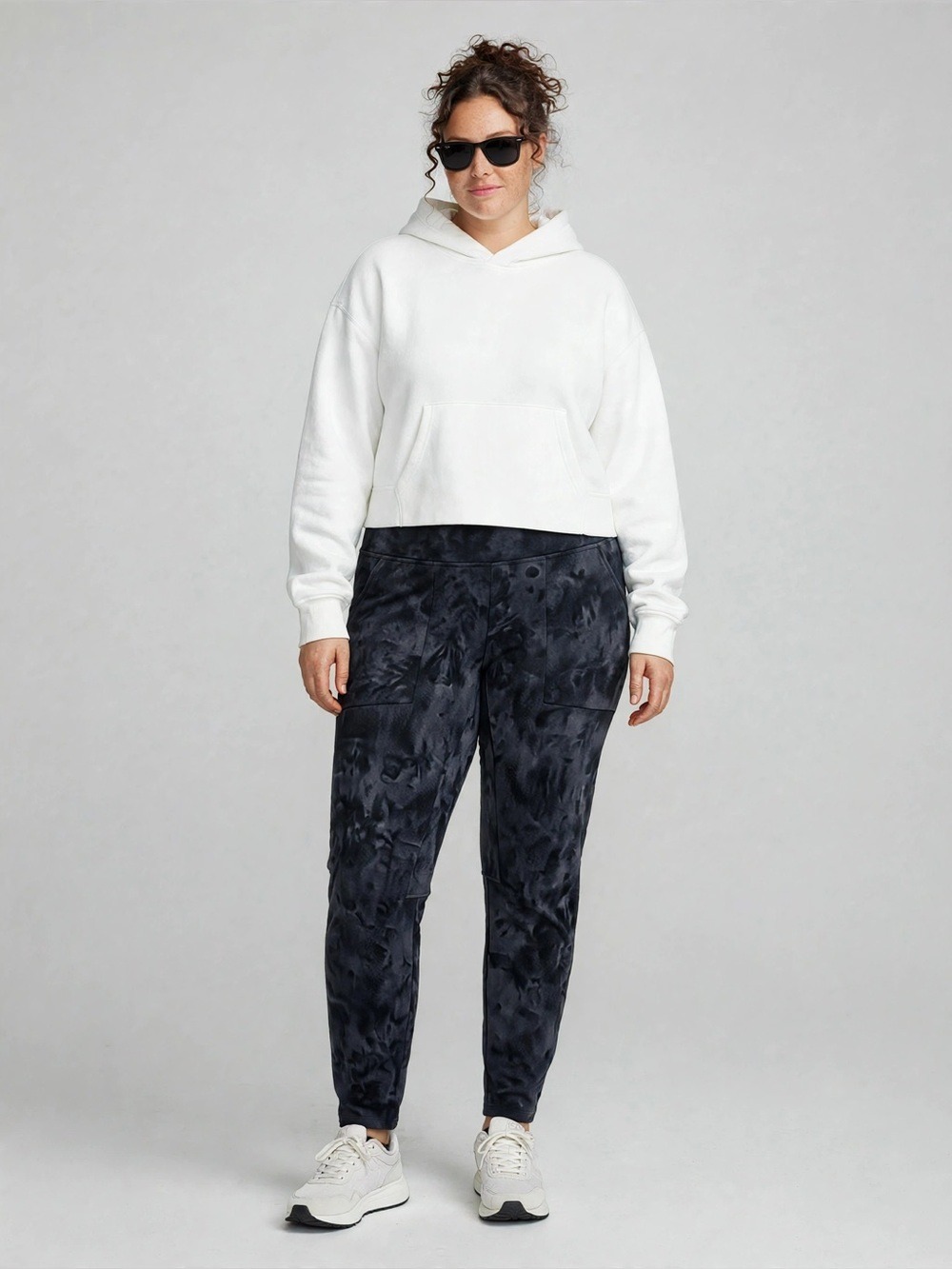Lululemon Textured Jogger XL Gray/Black Tie Dye Camo Print - Unisex - Picture 4 of 15